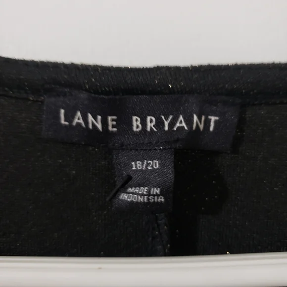 🆕️ NWT Lane Bryant Gold Sparkle Top - Picture 5 of 5